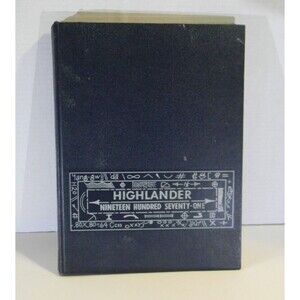 Highland Springs High School 1971 Yearbook Richmond Virginia Vintage Highlander